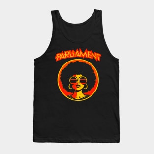 Retro 70's Parliament Funkadelic Funk Rock Music Satire Tank Top